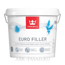 Шпатлевка Tikkurila «Euro Filler» для стен и потолков
